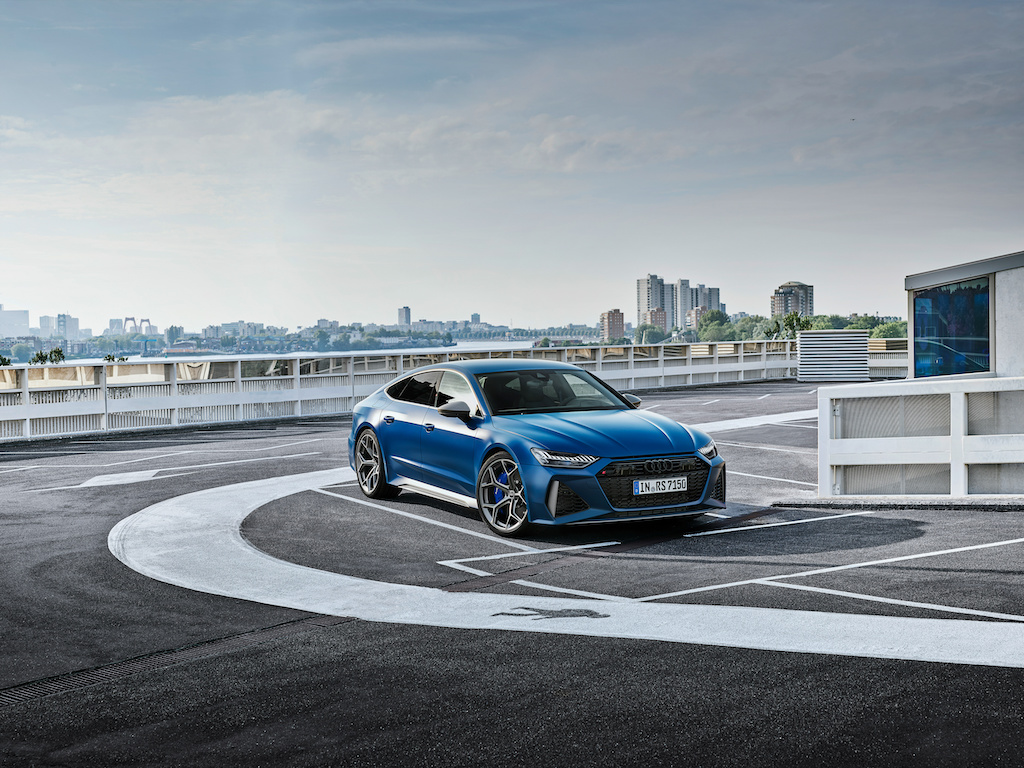 Audi RS 7 Sportback performance (Ascariblå mat)
(Foto: Audi Sport)